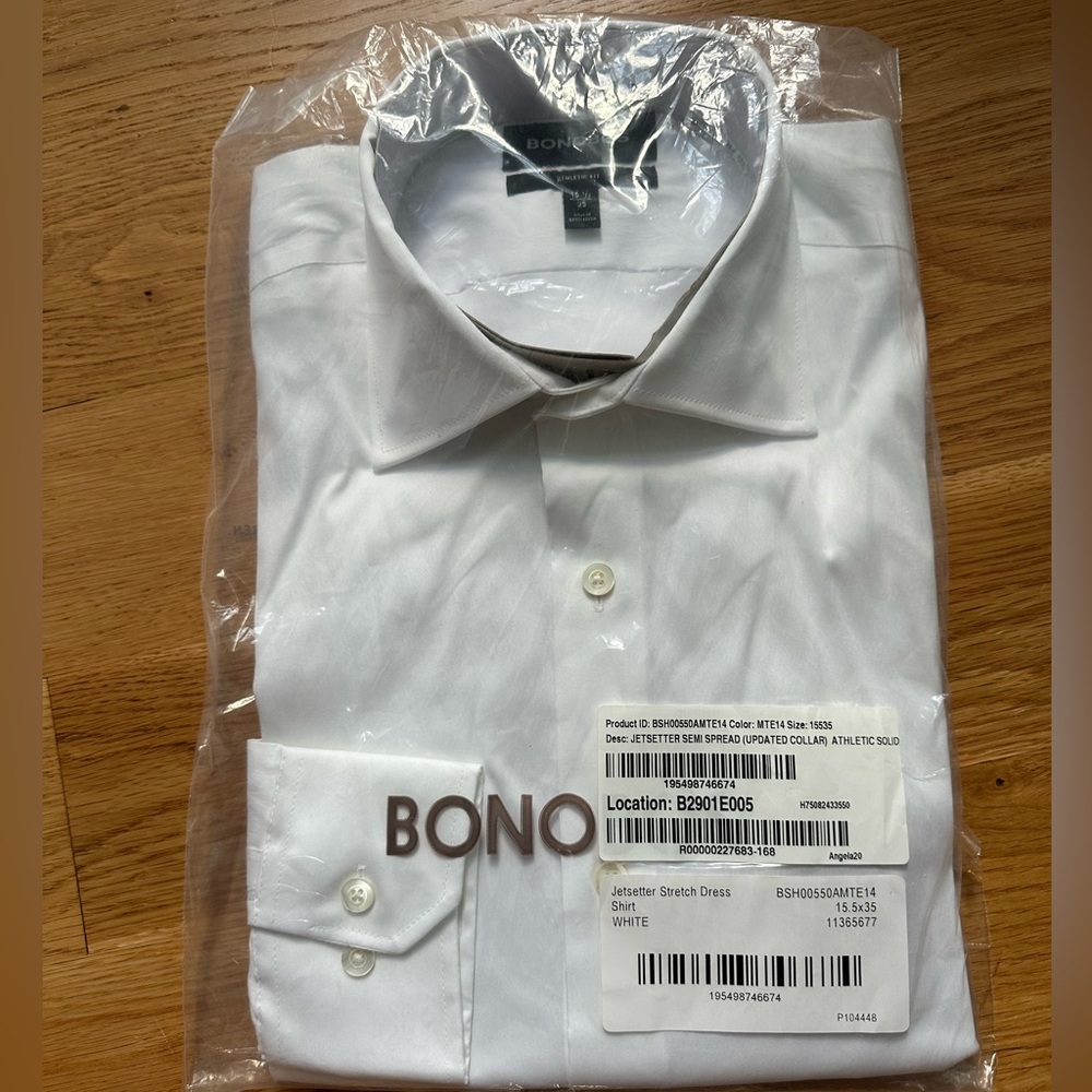 NWT Bonobos Jetsetter Dress Shirt